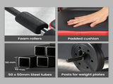 Adjustable Weight Bench with Squat Rack and Dip Stand T3398P549442