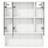 Bathroom Mirror Cabinet White 60 x 14.5 x 70 cm Engineered wood 889183