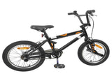BMX Bike 16 Inches for 5-8 Years Old Black 42009714