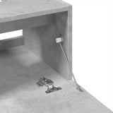 Sink Cabinet Concrete Grey 40x37x59 cm Engineered Wood 848104