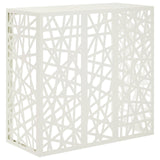 Air Conditioner Cover White 110 x 50 x 105 cm Steel 8014172