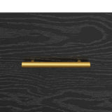 TV Cabinet Black Oak 150 x 36 x 30 cm Engineered Wood 882319