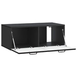 Wall-Mounted TV Cabinet Black 78.5 x 41 x 30 cm Engineered Wood 899366