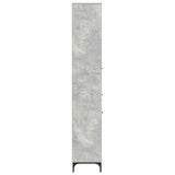 Bathroom Cabinet with Drawer Concrete Grey 31.5 x 33 x 190 cm 883407