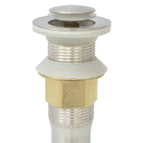 Three Piece Bathroom Furniture and Basin Set Beige 272228