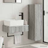 Bathroom Furniture Set 2 pcs Grey Sonoma 33 x 34.5 x 100 cm 3406109