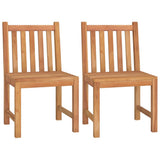 Garden Dining Set Natural Teak Solid teak wood One Size Durable 3157152