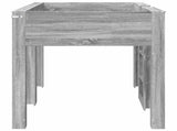 Bunk Bed for Kids Grey Sonoma 90 x 190 cm Engineered wood 3410480