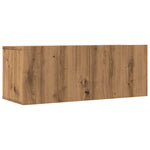 ZNTS TV Cabinets Wall-mounted 2 pcs Artisian Oak 80x30x30 cm 857016