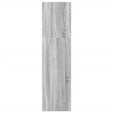 Bookcase Grey Sonoma 40x30x114 cm Engineered Wood 857872
