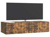 Wall-Mounted TV Cabinet Wall-mounted Smoked Oak 98 x 41 x 30 cm 898360