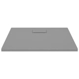 Shower Base Tray SMC Grey 80x80 cm 148930