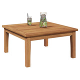 Garden Table Brown Solid Teak wood 42006400