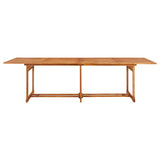 Garden Dining Table 280x90x75 cm Solid Acacia Wood 315947
