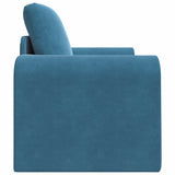Sofa Bed Blue 98 x 71 x 83 cm Velvet 4106665