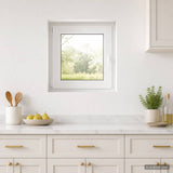 Basement Window RISOR 55 x 55 cm PVC and Glass 42047913