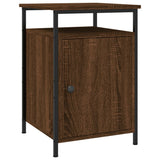 Bedside Cabinets 2 pcs Brown Oak 40x42x60 cm Engineered Wood 825872
