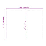 Plant Cover Transparent 4 x 10 m PE 3429281