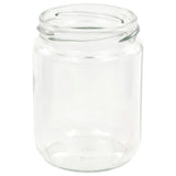 Glass Jam Jars with White and Red Lid 48 pcs 230 ml 50798