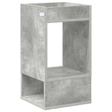 End Table 2 pcs Concrete Grey 30 x 30 x 56 cm Engineered Wood 890935