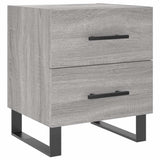 Bedside Cabinets 2 pcs Grey Sonoma 40x35x47.5 cm Engineered Wood 827369