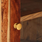Highboard 40x34x110 cm Solid Wood Acacia 338431