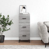 Sideboard Grey Sonoma 34.5x34x90 cm Engineered Wood 828610