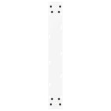 Bar Table Legs U-Shaped 2 pcs White 60x cm Steel 4013237