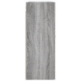 Wall Mounted Cabinet Grey Sonoma 69.5x34x90 cm 828410