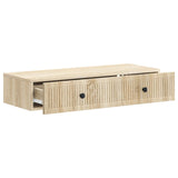 Wall-Mounted Side Table Sonoma Oak 87.5 x 34.5 x 17 cm 897987