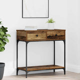 Console Table Old wood 75 x 34.5 x 75 cm Engineered wood 871296