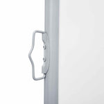 Patio Retractable Double Side Awning 170x600 cm Cream 48467