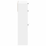 Shoe Cabinet UTRECHT 78 x 24 x 100 cm Engineered Wood White 897755