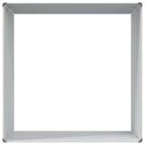 Garden Raised Bed Light Brown 100 x 100 x 77 cm 42017323
