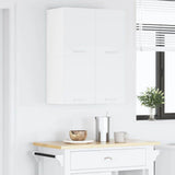 Hanging Cabinet 2 pcs White Engineered Wood 884163