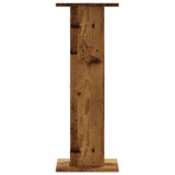 Speaker Stands 2 pcs Old Wood 30x30x80 cm Engineered Wood 852670