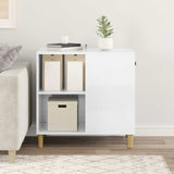 Cat House Gloss White 72 x 42.5 x 70 cm Engineered Wood 8000684