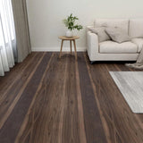 Self-adhesive Flooring Planks 55 pcs PVC 5.11 m Dark Brown 324663