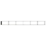 Raised Garden Bed Brown 480 x 40 x 55 cm cold-rolled steel 8006289