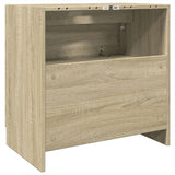 Sink Cabinet Sonoma Oak 59x37x59 cm Engineered Wood 848110