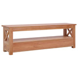 TV Cabinet 115x30x40 cm Solid Mahogany Wood 337081