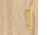 Highboard Sonoma Oak 69.5x34x180 cm Engineered Wood 3198140
