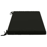 2-Piece Bench Cushions SOEST 2 pcs 100% Polyester Black 949343