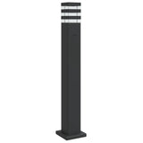 Outdoor Floor Lamp with Outlet Black 80 cm Aluminium 4006407