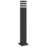 Outdoor Floor Lamp with Outlet Black 80 cm Aluminium 4006407