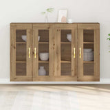 Wall Mounted Cabinet 2 pcs Artisan oak 69.5 x 34 x 90 cm 3334318