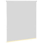 ZNTS Roller Blind Blackout Yellow 140x175 cm Fabric Width 136.6 cm Polyester 4012072