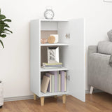 Sideboard White 34.5x34x90 cm Engineered Wood 812321