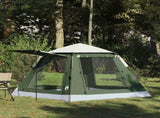 Instant Tent with Rainfly 3-Person Quick-Release Green 42008399