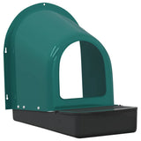 Chicken Nesting Boxes 4 pcs Wall-Mounted Dark Green Plastic 4104906